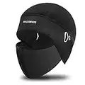 COZOME Gorro de Casco de Bicicleta para Hombre, Gorro Unisex para Debajo del Casco de Bicicleta, Regalo para Ciclistas de Invierno,Gorro para Casco de Escalada Esquí Moto Polar con Orificio para Gafa