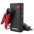 GOOLOO Jump Starter Power Pack (Up to 7.0L Gas or 5.5L Diesel Engine), 18000mAh Car Battery Booster Jump Starter, Jump Pack for 12V Vehicles Pickup SUV Motorcycle with DC Port, LED Flashlight