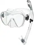 Phantom Buceo Snorkel Snorkeling Freediving Máscara Snorkel Set Transparente