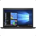 Dell Latitude 7480 14in FHD i5-6300U 16GB 256GB SSD Webcam Backlit Keyboard Black (Renewed)