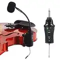 VT-5 Violin Microphone Wireless UHF Gooseneck Pick Up Instrument Clip-on Mic Receiver and Transmitter System for Violin
