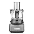 Cuisinart FP-8GMFR Elemental 8 Cup Food Processor, Gunmetal - Certified Refurbished