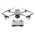 DJI Mavic 3, Drone with 4/3 CMOS Hasselblad Camera, 5.1K Video, Omnidirectional Obstacle Sensing, 46 Mins Flight, Advanced Auto Return, 15km Video Transmission, with DJI RC-N1 Remote Controller, Gray