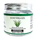 Raslok Pure Aloe Vera Gel Natural Aloe Gel For Moisturizing Face Skin & Hair Care (220 gm)