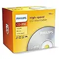 Philips Cd-Rw 80Min / 700 Mb/Caja De Joya 4-12X (10 Disc)