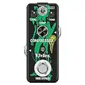 Compressor Vivlex LEF-333 Compresseur de guitare à effet Pédale analogique Mini Compression Compressor Pédale pour guitare électrique True Bypass