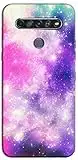 Mixroom - Cover Custodia Back Case in TPU Silicone Morbido per LG K41S Fantasia Galassia Infinito O208