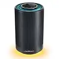 Jafanda Air Purifiers for Home bedroom,H13 True HEPA Coverage 450 sqft,23 dB Air cleaner with Brushless Motor,Effectively Remove Pollen Dust and Odor to Prevent Seasonal Air Diseases,Night Light