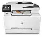 HP LaserJet Pro M281fdw T6B82A Stampante Multifunzione Laser a Colori 4-in-1 AIO, Stampante, Scanner, Fotocopiatrice, Fax, Wi-Fi Direct, USB, Bianco