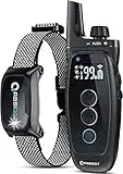 ABBIDOT Shock Collar for Dogs - [2023 Upgrade] 3300Ft Dog Training Collar with Remote 5 Training Modes Dog Shock Collar Waterproof E Collar for Small Medium Large Dogs (10-130lbs)