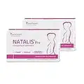 SanaExpert Natalis Pre pack X2| SUPPLEMENTO PER LA FERTILITÀ E L'INIZIO DELLA GRAVIDANZA con Acido folico, Quatrefollic, Ferro e Vitamine (2).