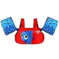 Chaleco Flotador de Natación para Niños pequeños, Chaleco de Natación con Arnés para el Hombro Bebés Chaqueta de Entrenamiento de Natación Brazaletes para Niños de 2-6 años, 30-50 Libras (14-23 kg)