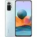 Xiaomi Redmi Note 10 Pro (128GB, 6GB) 6.67", Snapdragon 732G, 5020mAh Battery Dual SIM GSM Unlocked Global 4G LTE (T-Mobile, Metro, Global) International Model (Fast Car Charger Bundle, Glacier Blue)