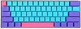 BOYI Wired 60% Mechanical,Mini RGB Cherry MX Switch PBT Keycaps NKRO Programmable Type-C Keyboard for Gaming and Working(Joker-Color,Cherry MX Blue Switch)