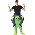 MorphCostumes Men's Piggyback Costume Adult, Alien, One Size