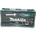 Makita Ratschen und Bit-Set 47-teilig, B-36170, Mehrfarbig