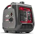 Briggs & Stratton 030801 Petrol Portable Inverter Generator PowerSmart Series P2400, 2400 Watt/1800 Watt Clean Power, Ultra Quiet and Lightweight , Grey