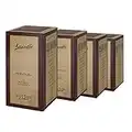 LUCAFFÈ NOCCIOLA Dosettes de café Ø44 mm, 60 dosettes E.S.E, dosettes de papier compostable, dosettes de café Arabica avec Robusta aromatisé aux noisettes, goût grillé, haut corps