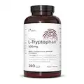 b'sain L-Tryptophan 500mg - 240 vegane Kapseln - Aus pflanzlicher Fermentation - natürlich, laborgeprüft, vegan, hochdosiert & in Deutschland produziert