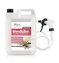 RHS - Fast Acting Weedkiller - 5L Ready to use with Long hose trigger spray - Advanced Glyphosate Free Formula - See results within within 24h