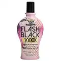 European Gold Flash Black 2000X Indoor Tanning Lotion with Time-Release DHA Bronzers, 12 Ounce