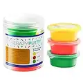 Playlearn Therapy Putty - 3 Strengths - Stress Putty for Kids and Adults - Soft - Medium - Firm