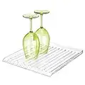 iDesign Forma BPA-Free Plastic Dish Drainer - 12" x 14.25" x 1.5", Clear