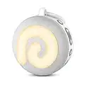 Dreamegg Macchina Rumore Bianco, D11 Portatile Rumore Bianco Neonato con Luce Notturna, 11 Suoni Rilassanti per Dormire, Viaggi, Asili Nido, USB Ricaricabile, Continua o Temporizzata, Blocco Bambini