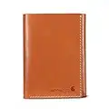 Carhartt Men's Trifold Wallet, Rough Cut - Tan, One Size