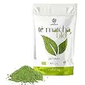 ERBOTECH Te Matcha BIO / Polvo de Té Verde Japonés Orgánico 100 g, Multivitamínico 100% Natural, Vegan. Ideal para Pasteles, Batidos, Thé Helado