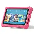 Keenlove Tablet per bambini da 8 pollici con Android 10, Quad-Core, 32GB, controllo parentale, 4000mAh, doppia fotocamera, Wifi, Bluetooth, istruzione, tablet per bambini con custodia