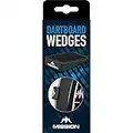 Mission Dartboard Wedges Pack of 8 Tightens Your Dart Board To The Wall