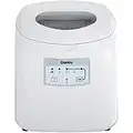 Danby DIM2500WDB Countertop Maker, Makes 25 lbs 24 Hrs, Machine with Electronic Controls, LED Display and Self Clean Function, 3 Ice Cube Sizes, 2 lb, White