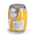 Ariete 4615 Airy Fryer Mini, 1000 W, 2 Litri, Giallo