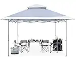 ABCCANOPY Easy Set-up 13x13 Canopy Tent 169 sq.ft Sun Shade, Gray