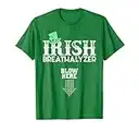 Irish Breathalyzer Blow Here St. Patrick's Day Drink Funny T-Shirt