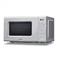 COMFEE' 700w 20 Litre Digital Microwave Oven with 6 Cooking Presets, Express Cook, 11 Power Levels, Defrost, and Memory Function - Grey - CM-E202CC(GR)