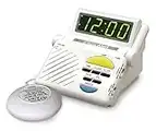 Sonic Alert SB1000SS Boom Alarm Clock with Bed Shaker