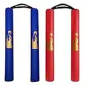 Fayscingo 2 Pack Nunchakus di Schiuma Pratica Imbottita di Sicurezza Nunchakus Nunchucks di Arti Marziali per Bambini e Principianti