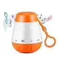 Macchina di Rumore Bianco, Macchina Portatile con 6 Suoni di Rilassamento, Volume Regolabile White Noise Machine Portatile per Neonati, Bambini