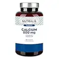 CALCIO + Vitamina D3 + Magnesio - Alto Dosaggio per Ossa 800mg - Integratore Carbonato di Calcio - Calcium Complex 90 Compresse Nutralie