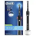 Oral-B PRO 2 CrossAction Cepillo de Dientes Eléctrico con Mango Recargable, Tecnología Braun y 1 Cabezal incorporado, Temporizador y Control de Presión, 2000 - Negro