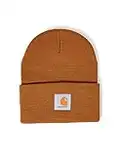 Carhartt, Knit Cuffed Beanie Unisex, Carhartt® Brown, OFA