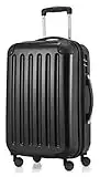 HAUPTSTADTKOFFER - Alex - Cabin Hand Luggage, Hard Trolley, 55 cm, 45 litres, Extendable, Black