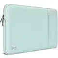 DOMISO 13.3 inch Laptop Sleeve Case Water-Resistant Carrying Bag for 13.3"ThinkPad L390 Yoga X380 Yoga/13.9" Lenovo Yoga C930 GLASS/HP EliteBook 830 G5 840 G5 x360 G2,Mint Green