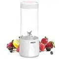 Mulli Tragbarer Mixer, USB-C wiederaufladbarer persönlicher Mixer für Smoothie und Shakes, Mini-Mixer mit sechs Klingen für Babynahrung, Reisen, Fitnessstudio