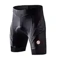 Souke Sports Men's Cycling Shorts Padded Bicycle Riding Half Pants Bike Biking Cycle Tights