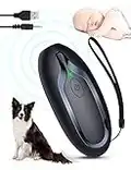 Dog Barking Control Devices, 16.5 Ft Range Portable Handheld Anti Barking Device for Dogs, Rechargeable Powerful Stop Dog Bark Deterrent, Indoor Outdoor Waterproof Dog Behavior Training Tool