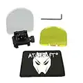 ATAIRSOFT Airsoft Dot Sight Reflex Scope Screen Protector 20mm QD Mount (BK)