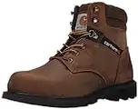 Carhartt Men's 6 Work Safety Toe NWP Work Boot, Crazy Horse Brown Oil Tanned, 10.5 M US